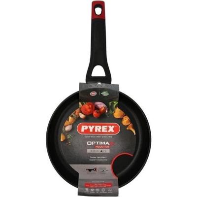 Koekenpan - PYREX - 1455017 - Gesmeed aluminium - Antiaanbaklaag - 24 cm - PFAS-vrij