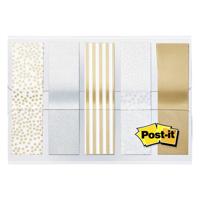 Indextabs post-it 684 12mmx43mm metallic
