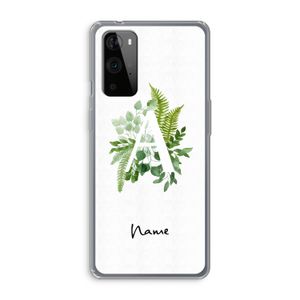Green Brush: OnePlus 9 Pro Transparant Hoesje