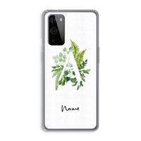 Green Brush: OnePlus 9 Pro Transparant Hoesje