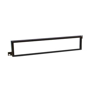 Adam Hall 19 inch safetypaneel met plexiglas 2 HE