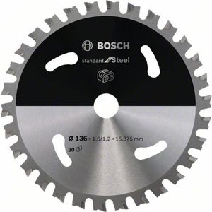 Bosch Accessories Bosch Power Tools 2608837745 Cirkelzaagblad 136 x 15 mm Aantal tanden: 30 1 stuk(s)