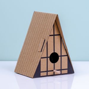 DIY vogelhuisje - A frame