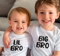 Grote en kleine broer Kinder t-shirt