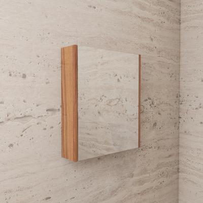 Spiegelkast BWS Riga 60 cm, 1 Deur Walnoot