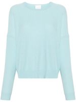 Allude pull en cachemire à épaules tombantes - Bleu