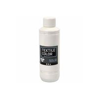Creativ Company Dekkende textielverf - wit, 250ml