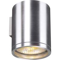 SLV Rox 1000333 LED-buitenlamp (wand) GU10 Aluminium (geborsteld)