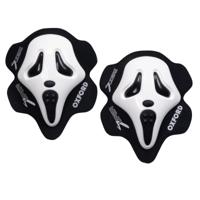 OXFORD Screamer, Knie-sliders voor motorbroeken, Wit