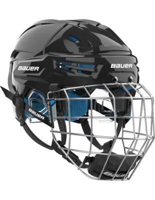Bauer Hh Re-akt 65 Hockey Helm Combo (navy) Navy M