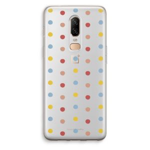 Bollen: OnePlus 6 Transparant Hoesje