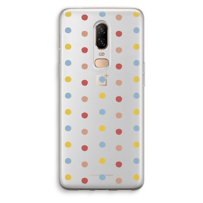 Bollen: OnePlus 6 Transparant Hoesje