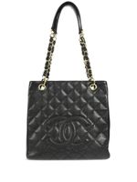 CHANEL Pre-Owned sac Petit Shopping Tote (2005) - Noir