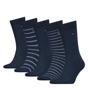 Tommy Hilfiger Giftbox sokken 5-paar blauw