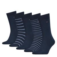 Tommy Hilfiger Giftbox sokken 5-paar blauw