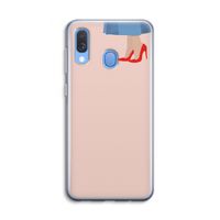 High heels: Samsung Galaxy A40 Transparant Hoesje