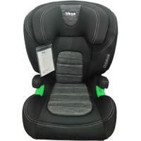 Autostoel - BBGO - Joy Rider - 3 tot 12 jaar - I-SIZE 100-150 cm - ISOFIX - Zwart en grijs - Rugleuning met 2 standen - Hoofdsteun met 16 standen