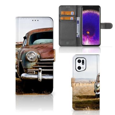 OPPO Find X5 Pro | Telefoonhoesje met foto | Vintage Auto