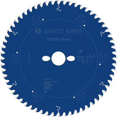 Bosch Accessoires EXPERT Wood Cirkelzaagblad | 250 x 2,8/1,8 x 30 mm | T60 - 2608902235