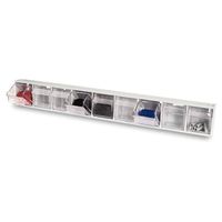 Tayg Uitklapbakjes stapelbaar grijs 600 x 63 x 81mm Tayg Uitklapbakjes stapelbaar grijs 600 x 63 x 81mm