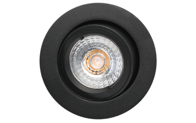 Jupiter Outdoor mat zwart 6.2W LED GU10 230V 3000K