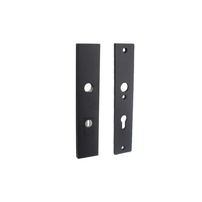 Vh-schild PC72mm KTB mat zwart rechthoekig