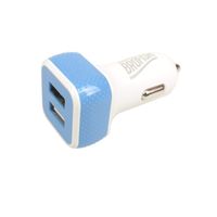 Brofish USB Carcharger Duo White & Blue