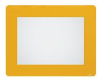Vloersticker durable kader voor a4 verwijderb geel