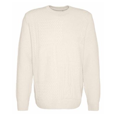 Herentrui Casey Cable Crew Whisper White
