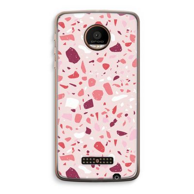 Terrazzo N°15: Motorola Moto Z Force Transparant Hoesje