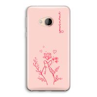Giving Flowers: HTC U Play Transparant Hoesje