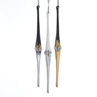 Orn.plc ijspegel zwrt/gd l30cm - Kurt s adler
