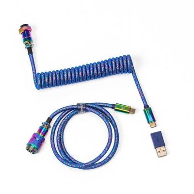 Keychron Premium Coiled Aviator Cable USB-C 3.2 Gen 1 kabel