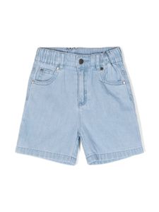 Stella McCartney Kids short en coton biologique - Bleu