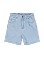 Stella McCartney Kids short en coton biologique - Bleu - thumbnail