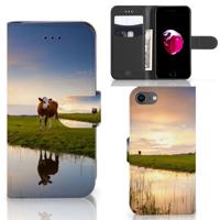 iPhone 7 | 8 | SE (2020) | SE (2022) | Telefoonhoesje | Met pasjeshouder | Koe