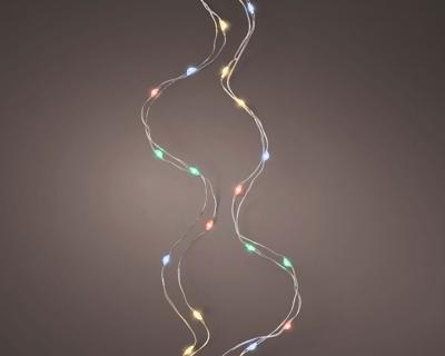 micro stringlights l195cm-40l Multi - Decoris