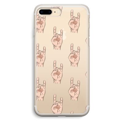 Rock: iPhone 7 Plus Transparant Hoesje