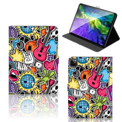 iPad Pro 11 2020/2021/2022 Tablet Hoes met standaard Punk Rock iPad Pro 11 2020/2021/2022 Tablet Hoes met standaard Punk Rock