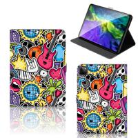 iPad Pro 11 2020/2021/2022 Tablet Hoes met standaard Punk Rock