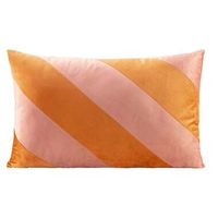 Sierkussen Ylva - caramel/roze - 35x55 cm - Leen Bakker