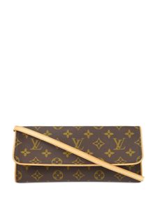 Louis Vuitton Pre-Owned 1999 pre-owned Pochette Twin schoudertas met monogram - Bruin