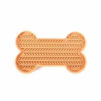 Martin likmat bot met zuignappen siliconen geel