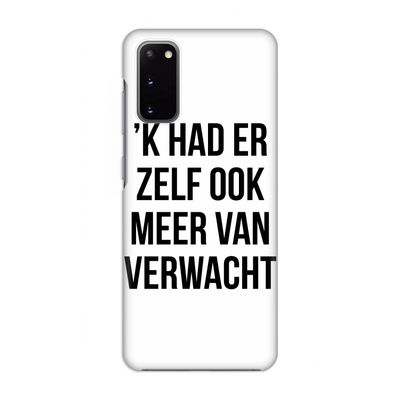 Meer verwacht: Volledig geprint Samsung Galaxy S20 Hoesje