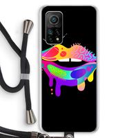 Lip Palette: Xiaomi Mi 10T 5G Transparant Hoesje met koord