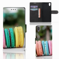 Sony Xperia XA1 Book Cover Macarons