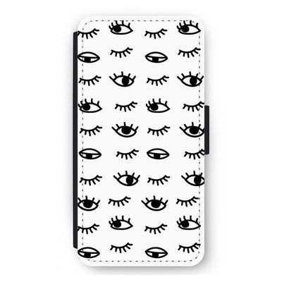 Eye pattern #2: iPhone 12 Pro Max Flip Hoesje