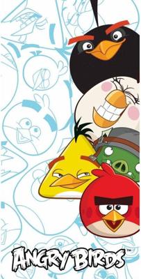 Angry Birds badlaken 70x140cm Katoen