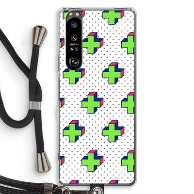 8-bit N°10: Sony Xperia 1 III Transparant Hoesje met koord