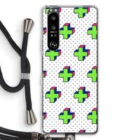 8-bit N°10: Sony Xperia 1 III Transparant Hoesje met koord